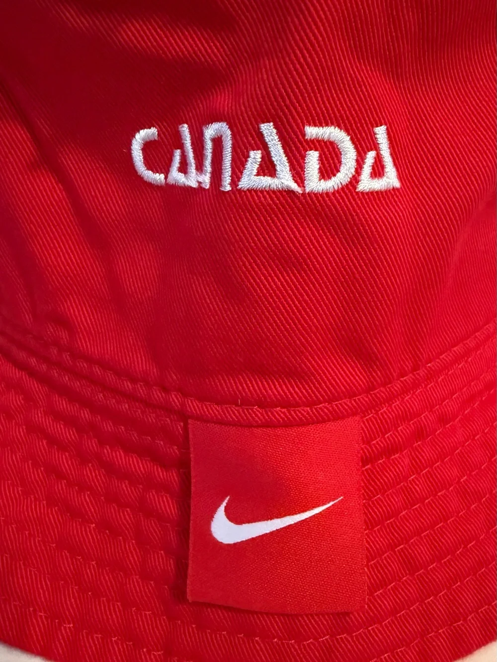 Nike Canada National Team Swoosh Soccer Bucket Hat Cap Adult Unisex Sz: Medium